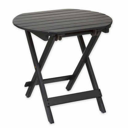 Wooden Adirondack Side Table | Plow & Hearth