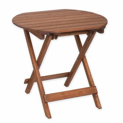 Wooden Adirondack Side Table | Plow & Hearth