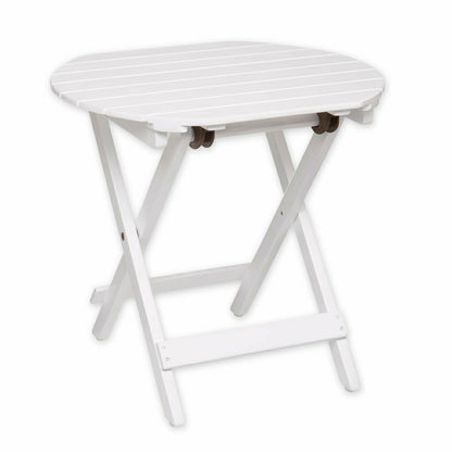 Wooden Adirondack Side Table | Plow & Hearth