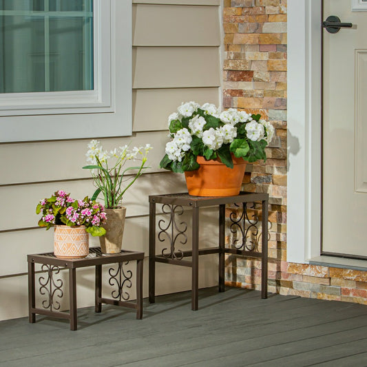 Montebello Plant Stand Set of 2 | Plow & Hearth