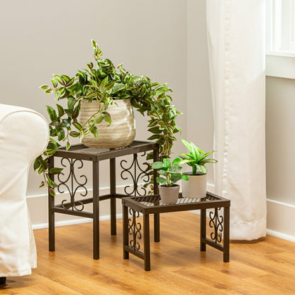 Montebello Plant Stand Set of 2 | Plow & Hearth