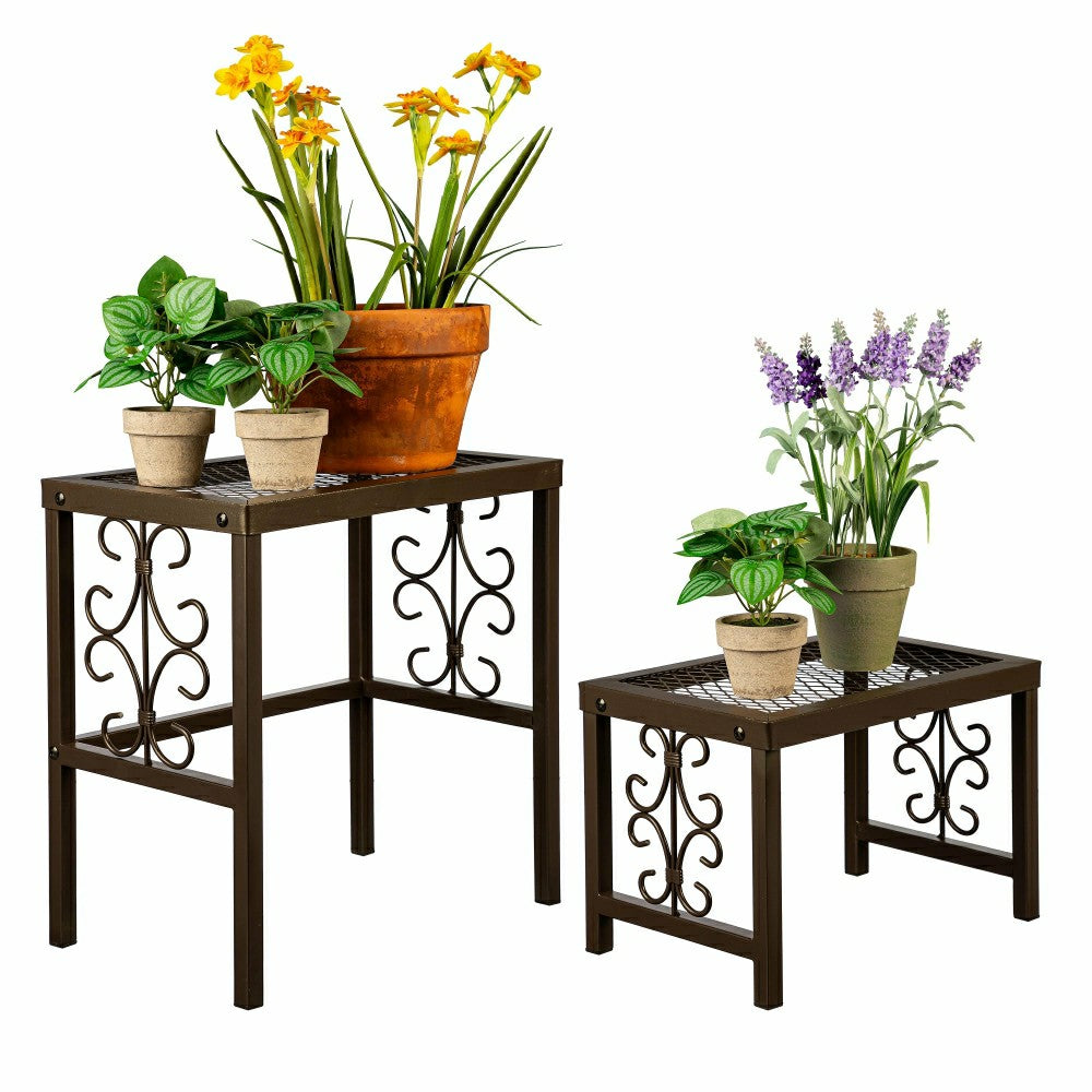 Montebello Plant Stand Set of 2 | Plow & Hearth
