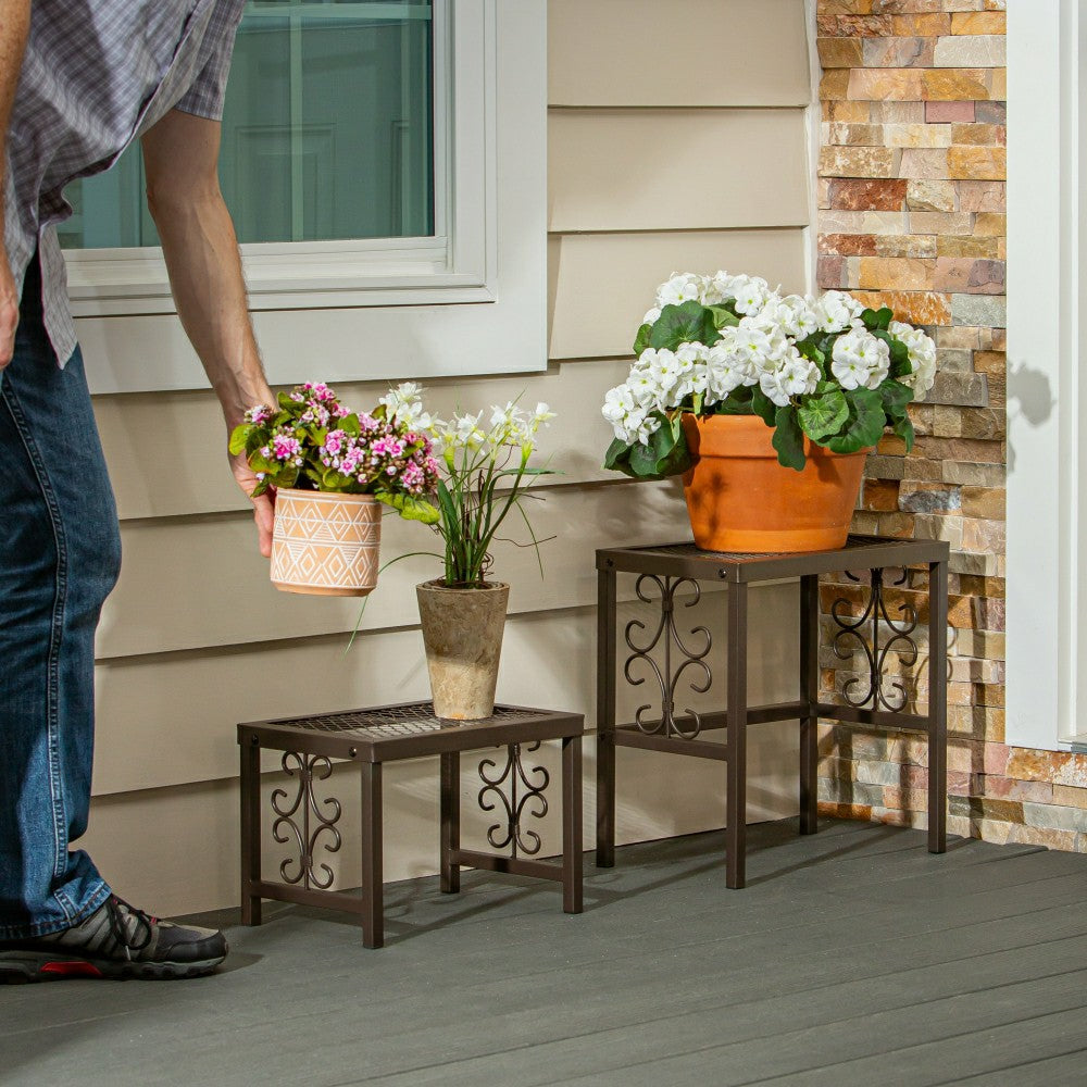 Montebello Plant Stand Set of 2 | Plow & Hearth