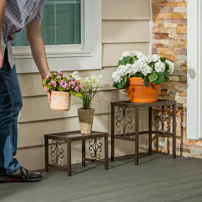 Montebello Plant Stand Set of 2 | Plow & Hearth