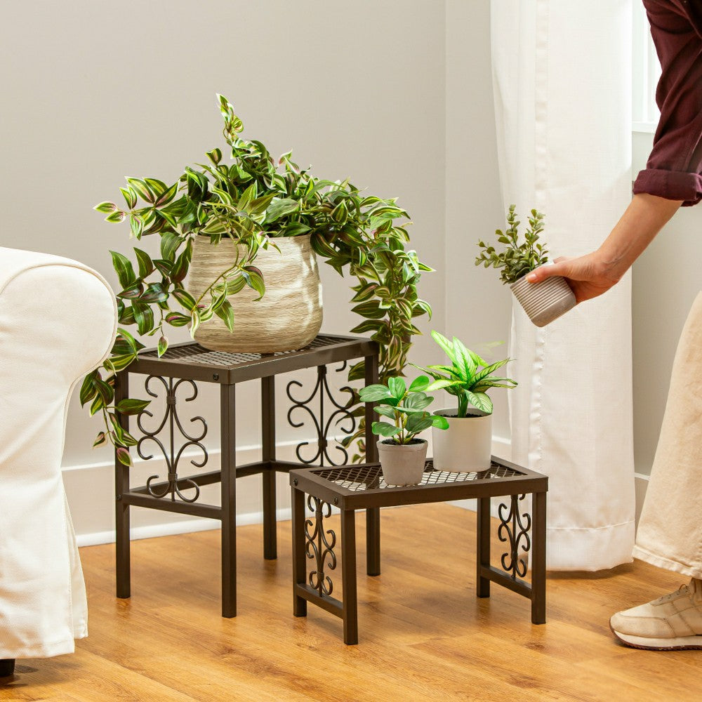 Montebello Plant Stand Set of 2 | Plow & Hearth