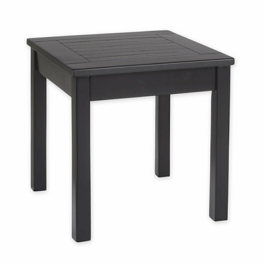 Slatted Wood Side Table | Plow & Hearth