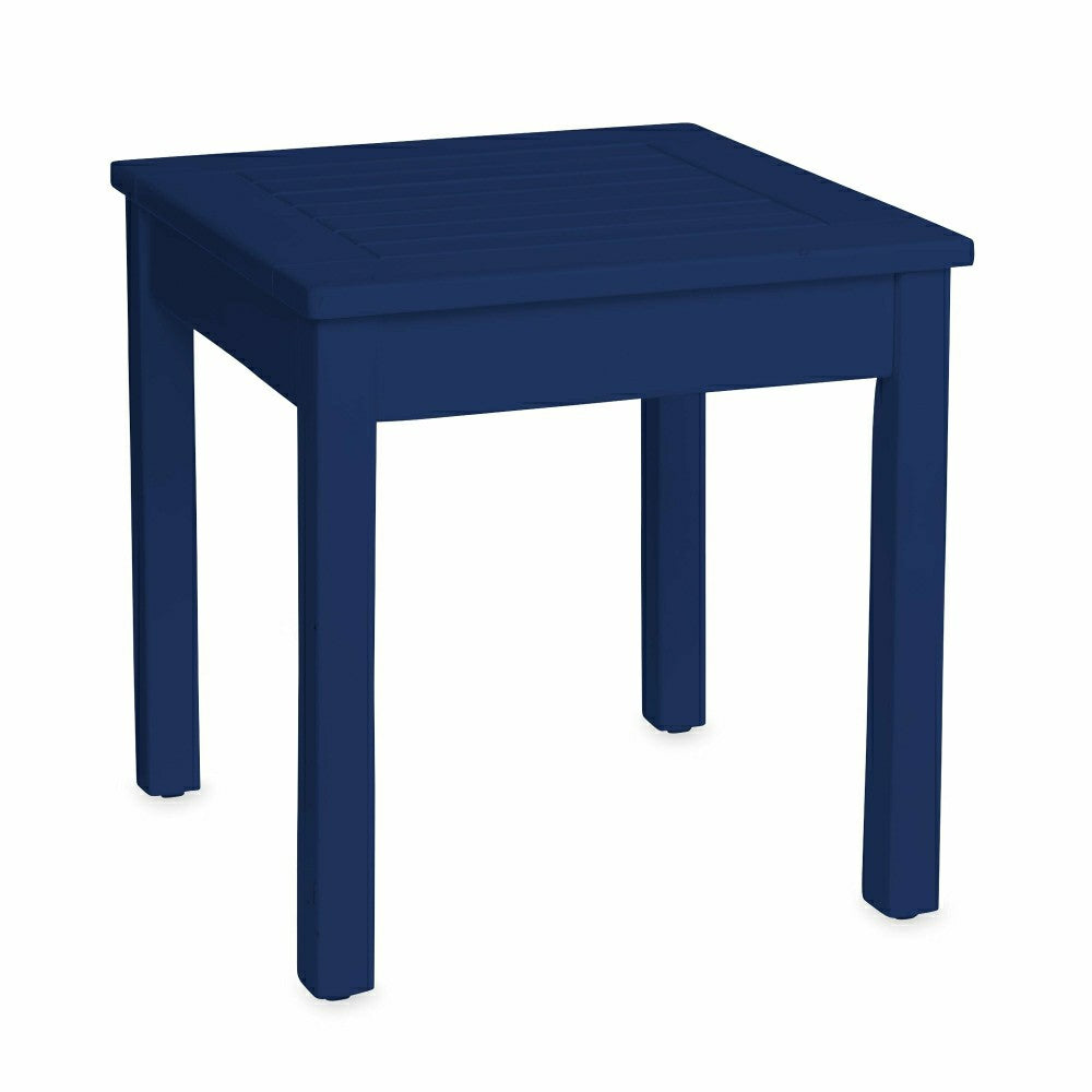 Slatted Wood Side Table | Plow & Hearth