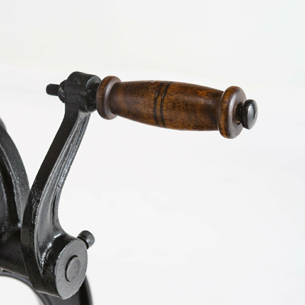 Allegheny Reclaimed Wood Adjustable Height Crank Table | Plow & Hearth