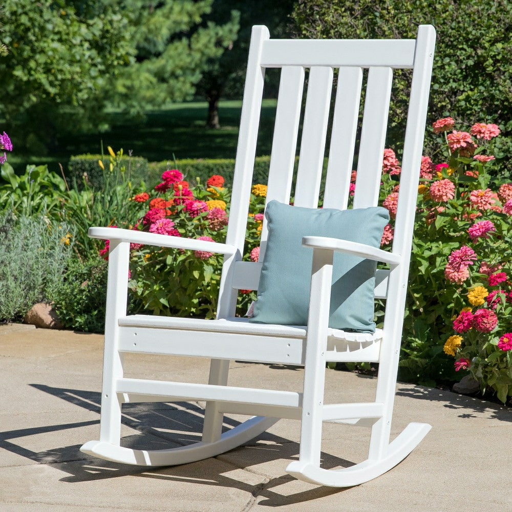 POLYWOOD® Vineyard Porch Rocking Chair | Plow & Hearth