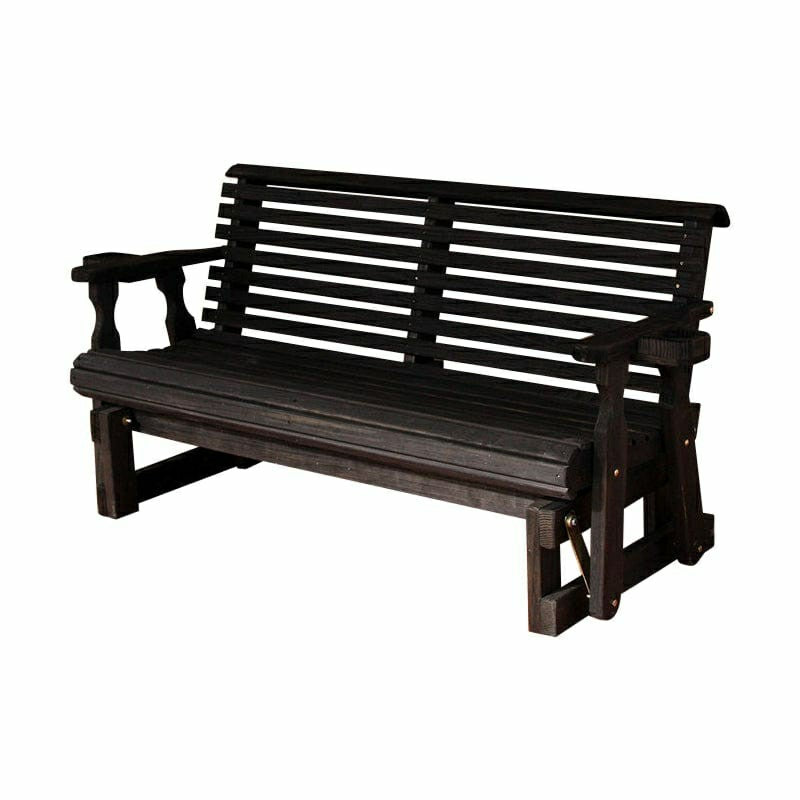 Amish Casual Heavy Duty Roll Back 5 Foot Treated Porch Glider | Plow & Hearth