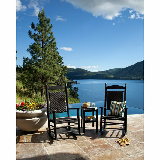 POLYWOOD® Jefferson Woven Rocking Chair | Plow & Hearth