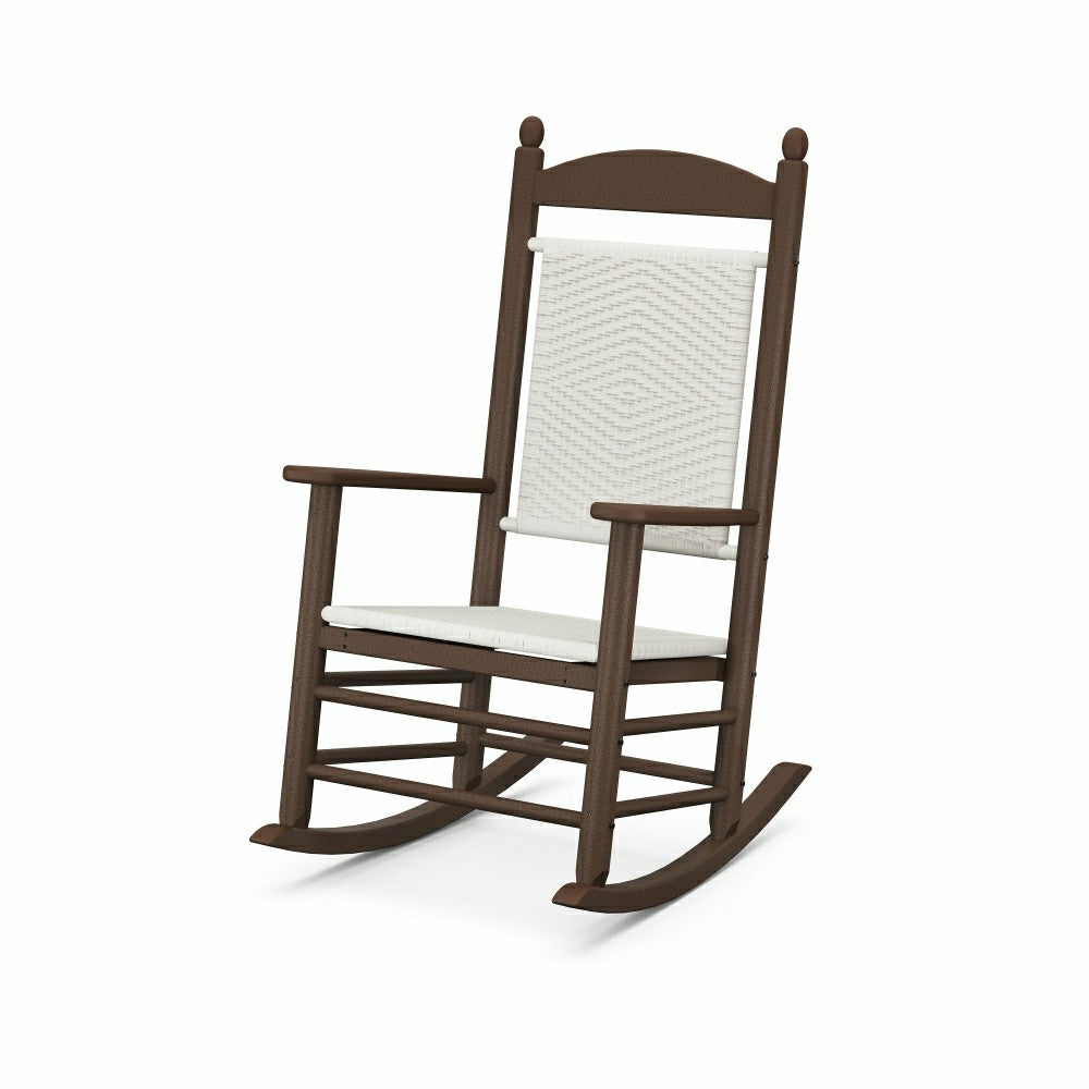 POLYWOOD® Jefferson Woven Rocking Chair | Plow & Hearth