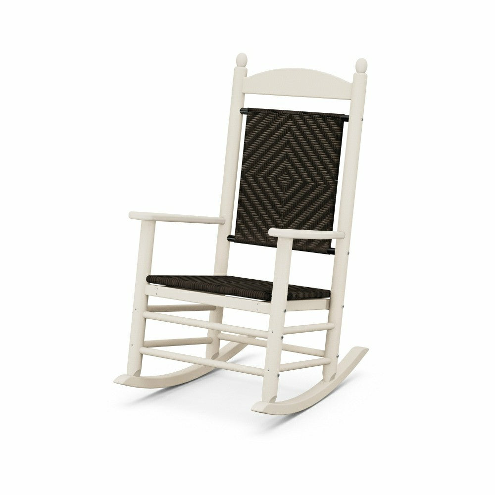POLYWOOD® Jefferson Woven Rocking Chair | Plow & Hearth
