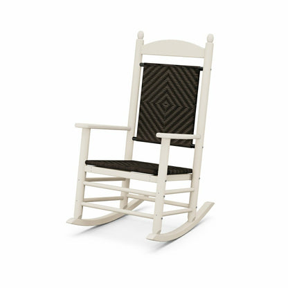 POLYWOOD® Jefferson Woven Rocking Chair | Plow & Hearth