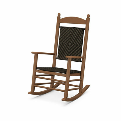 POLYWOOD® Jefferson Woven Rocking Chair | Plow & Hearth