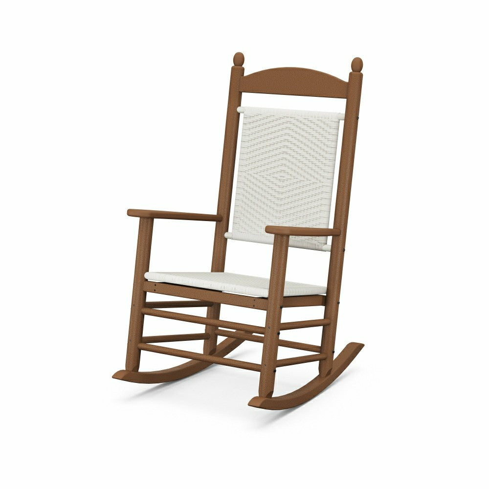 POLYWOOD® Jefferson Woven Rocking Chair | Plow & Hearth