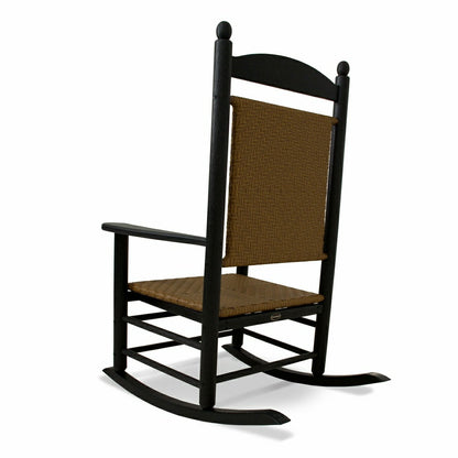 POLYWOOD® Jefferson Woven Rocking Chair | Plow & Hearth