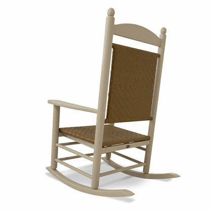 POLYWOOD® Jefferson Woven Rocking Chair | Plow & Hearth