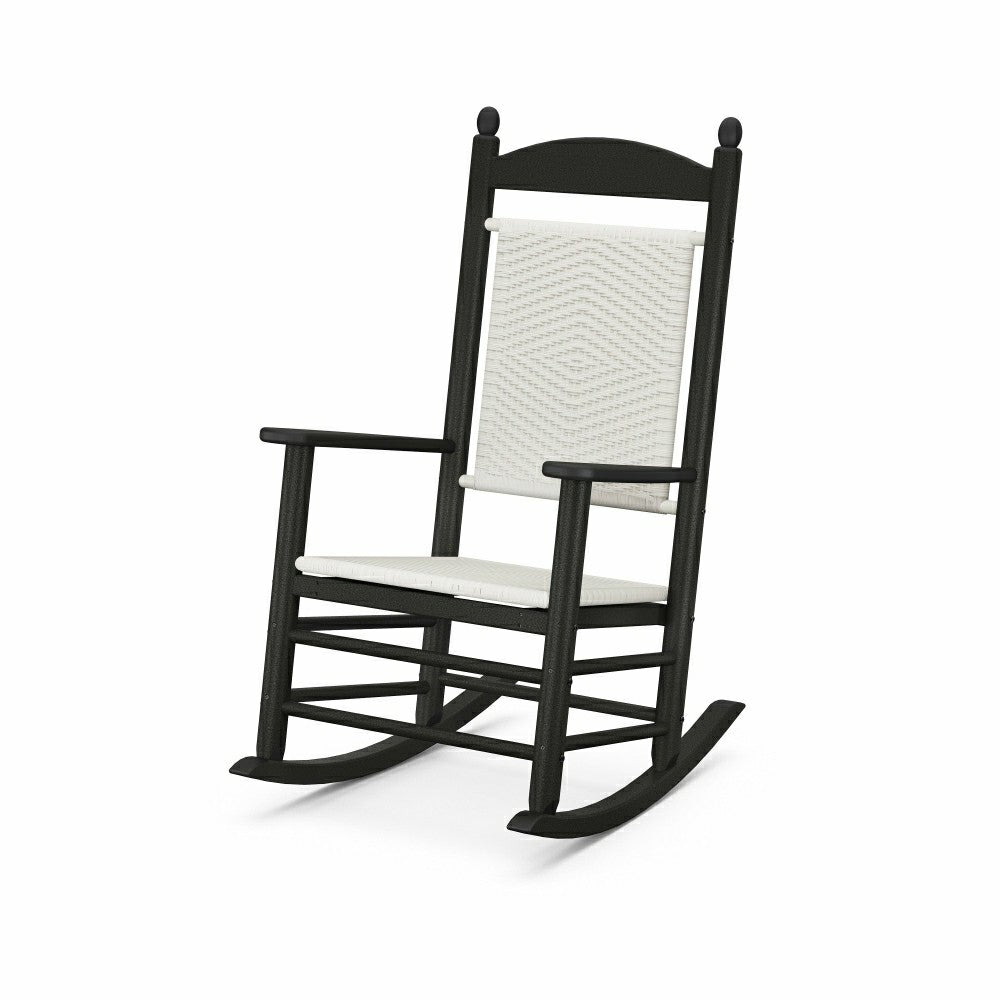 POLYWOOD® Jefferson Woven Rocking Chair | Plow & Hearth