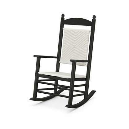 POLYWOOD® Jefferson Woven Rocking Chair | Plow & Hearth