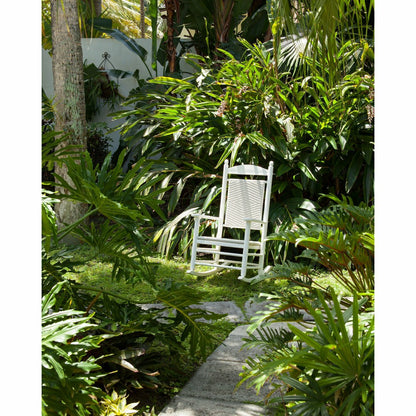 POLYWOOD® Jefferson Woven Rocking Chair | Plow & Hearth