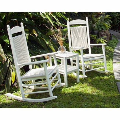 POLYWOOD® Jefferson Woven Rocking Chair | Plow & Hearth