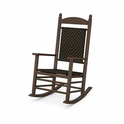 POLYWOOD® Jefferson Woven Rocking Chair | Plow & Hearth