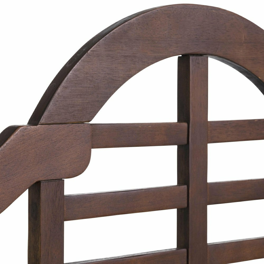 Lutyens Eucalyptus Wood Porch Swing, Natural | Plow & Hearth
