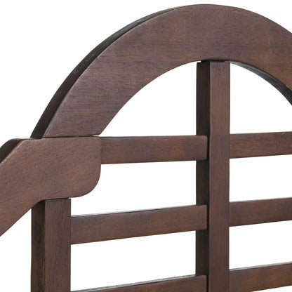 Lutyens Eucalyptus Wood Porch Swing, Natural | Plow & Hearth