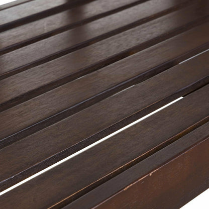 Lutyens Eucalyptus Wood Porch Swing, Natural | Plow & Hearth
