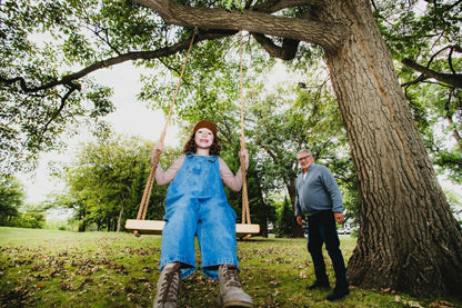Classic Ash Bench Swing | Plow & Hearth