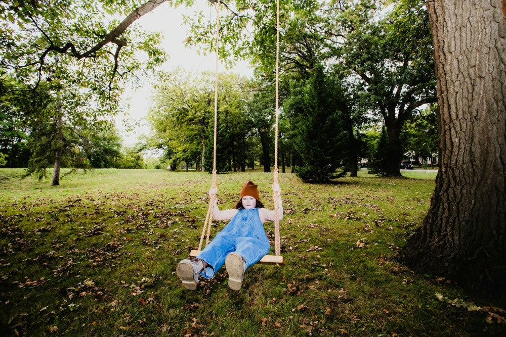 Classic Ash Bench Swing | Plow & Hearth