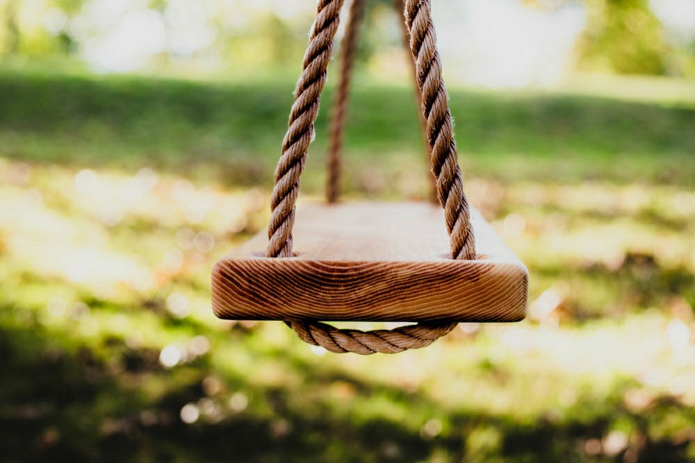 Classic Ash Bench Swing | Plow & Hearth