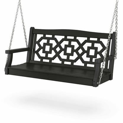 POLYWOOD® Chinoiserie Swing | Plow & Hearth