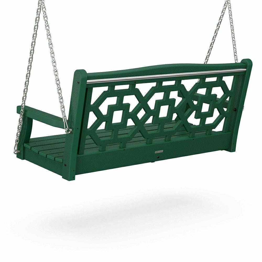 POLYWOOD® Chinoiserie Swing | Plow & Hearth