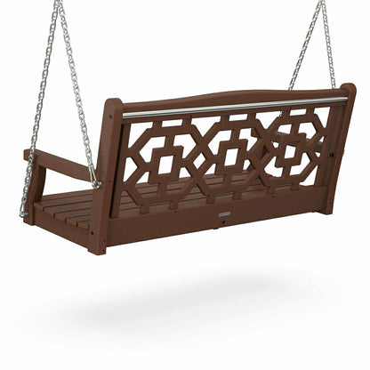 POLYWOOD® Chinoiserie Swing | Plow & Hearth