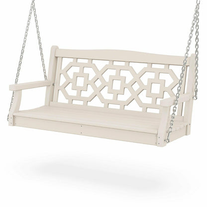 POLYWOOD® Chinoiserie Swing | Plow & Hearth