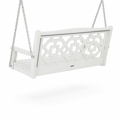 POLYWOOD® Chinoiserie Swing | Plow & Hearth