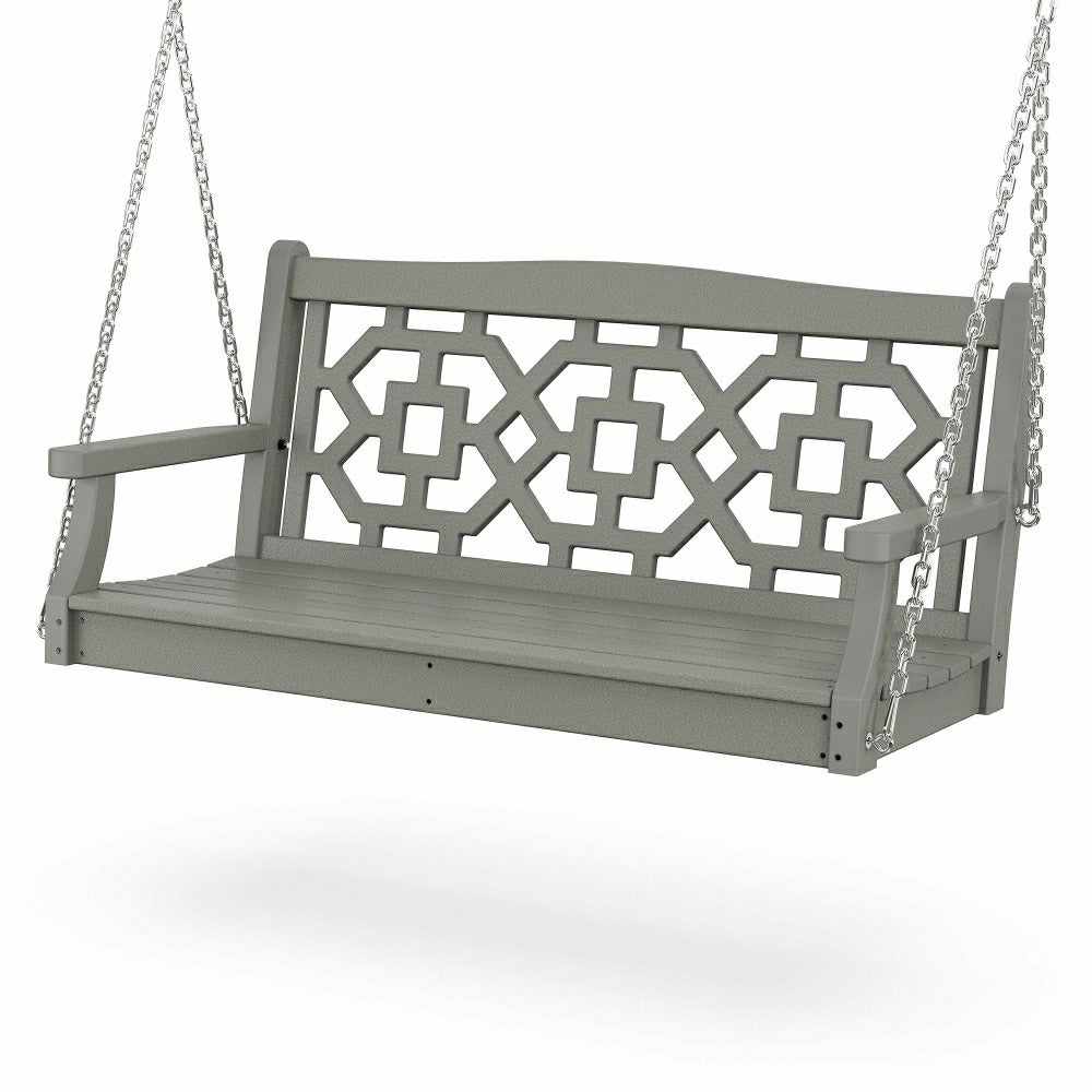 POLYWOOD® Chinoiserie Swing | Plow & Hearth