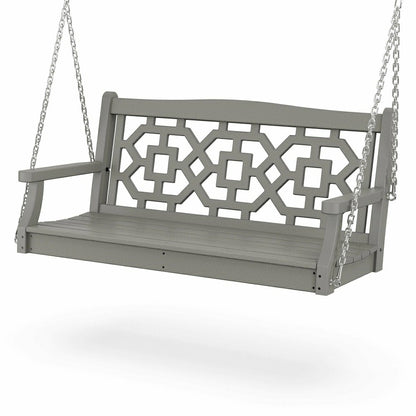POLYWOOD® Chinoiserie Swing | Plow & Hearth