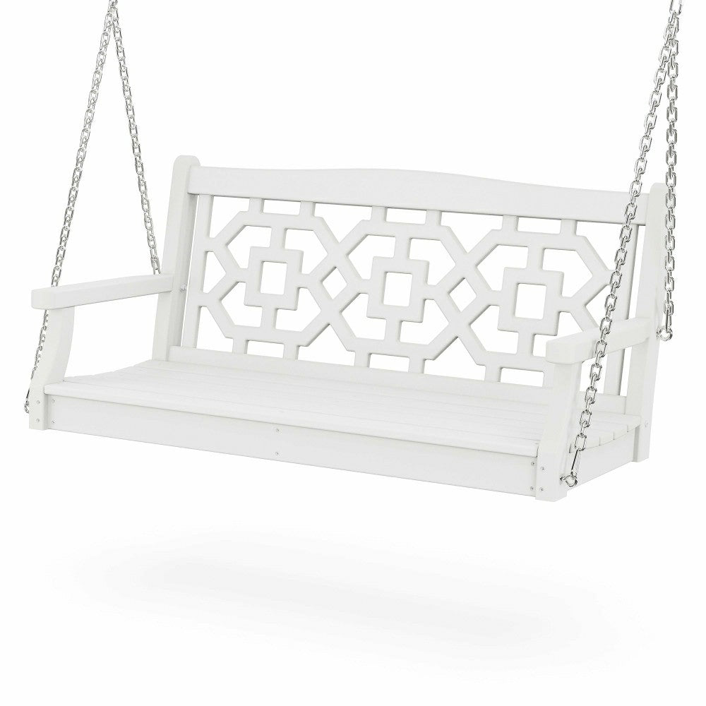 POLYWOOD® Chinoiserie Swing | Plow & Hearth
