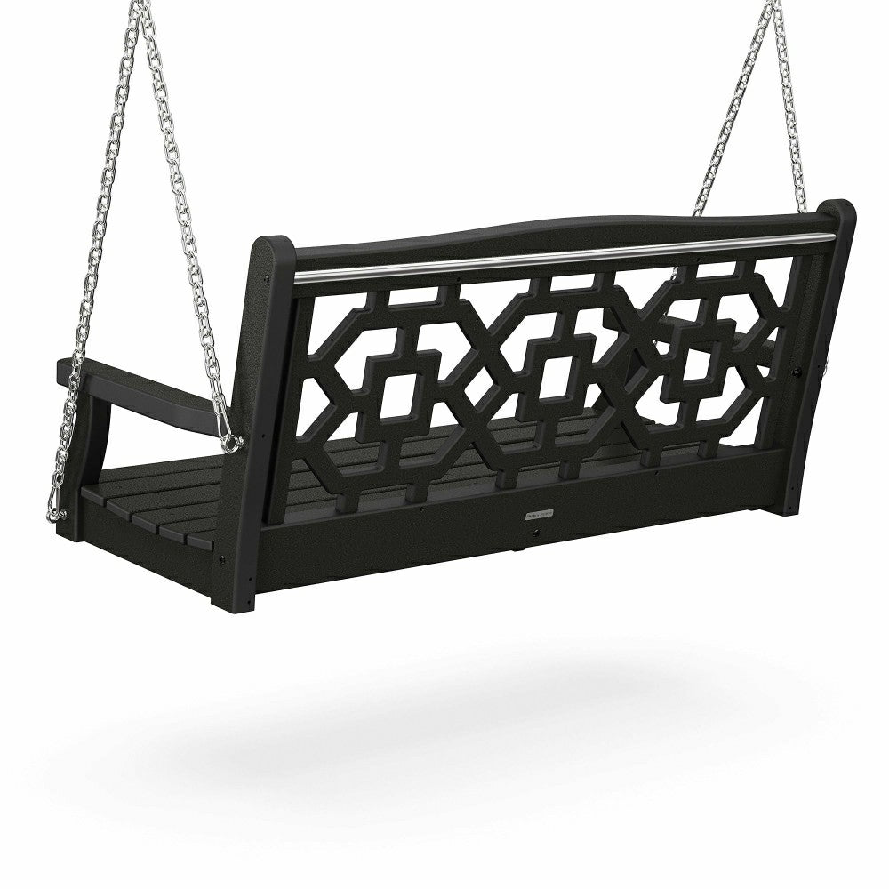 POLYWOOD® Chinoiserie Swing | Plow & Hearth