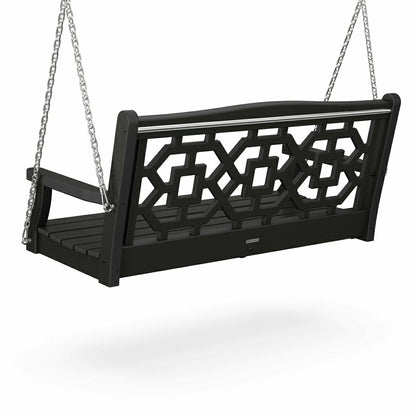 POLYWOOD® Chinoiserie Swing | Plow & Hearth