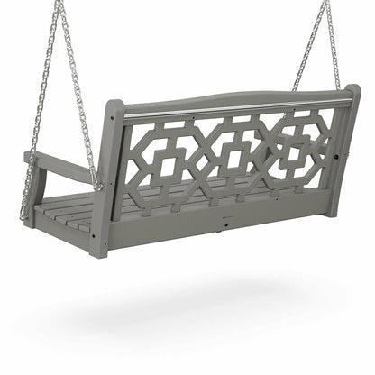 POLYWOOD® Chinoiserie Swing | Plow & Hearth