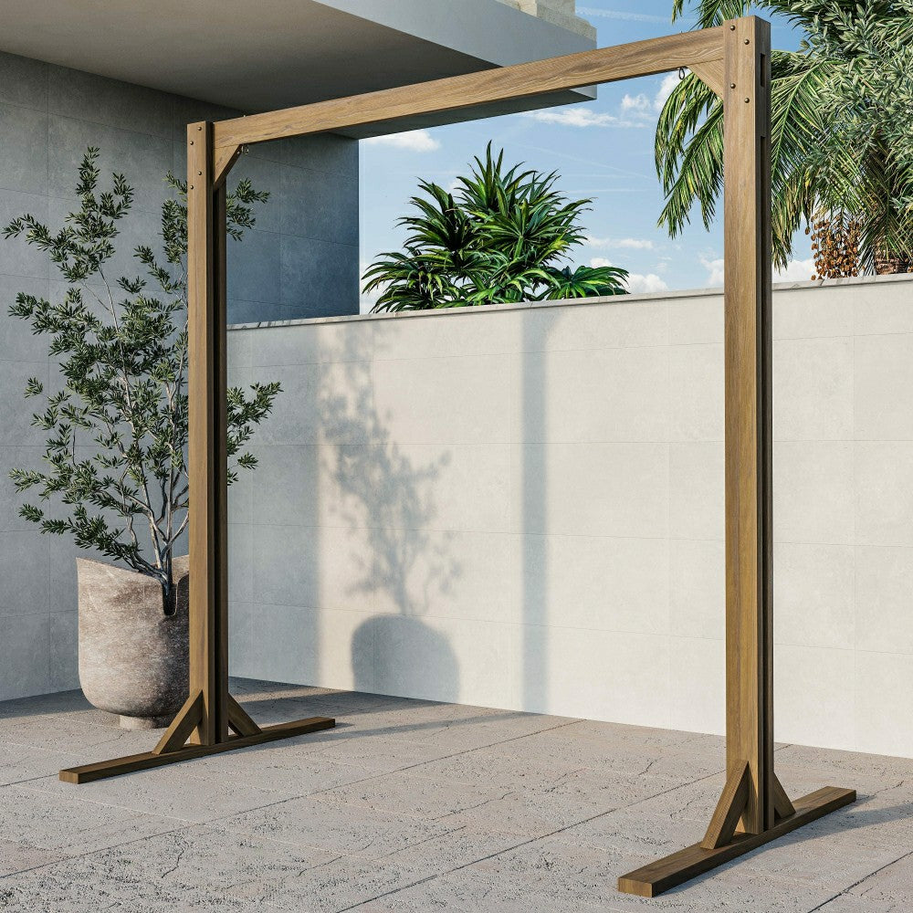 Amish Casual Modern Outdoor Swing Stand | Plow & Hearth