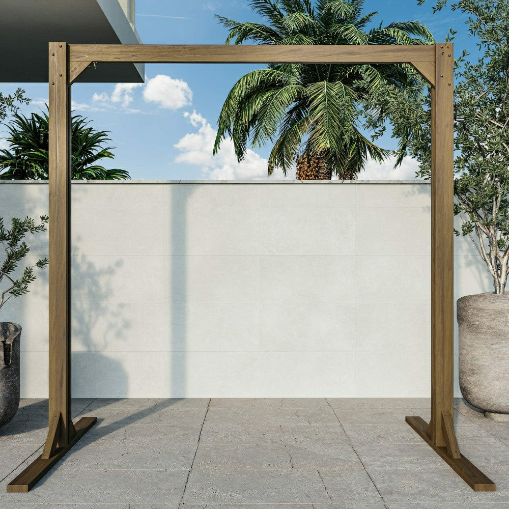 Amish Casual Modern Outdoor Swing Stand | Plow & Hearth