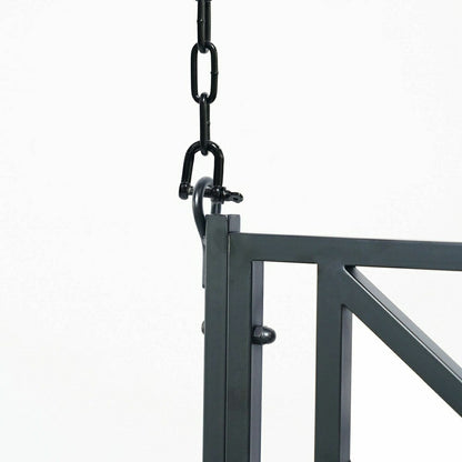 Live Casual Logan Metal Porch Swing | Plow & Hearth