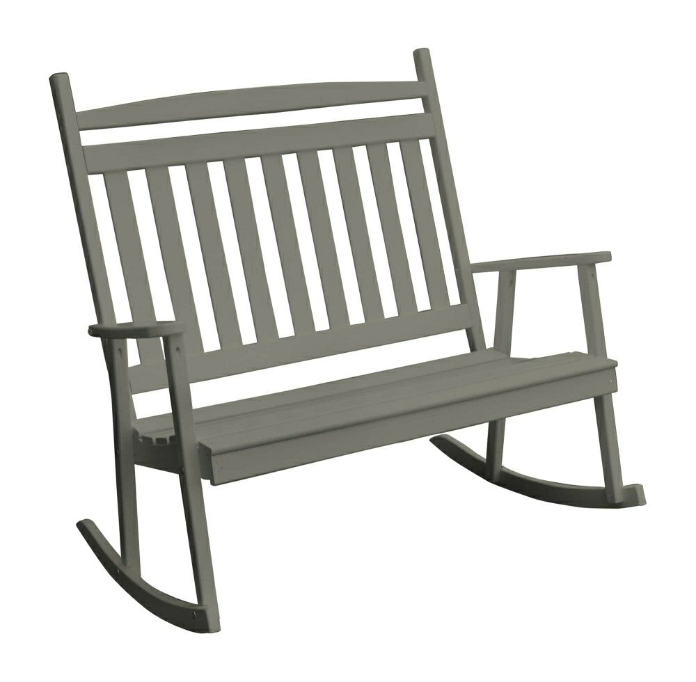 Keystone Amish Co. Classic Double Porch Rocker | Plow & Hearth