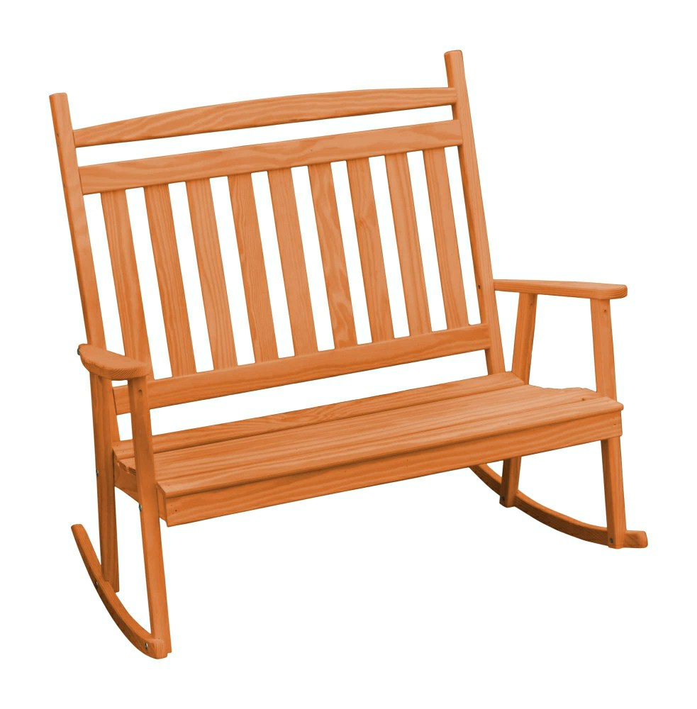 Keystone Amish Co. Classic Double Porch Rocker | Plow & Hearth