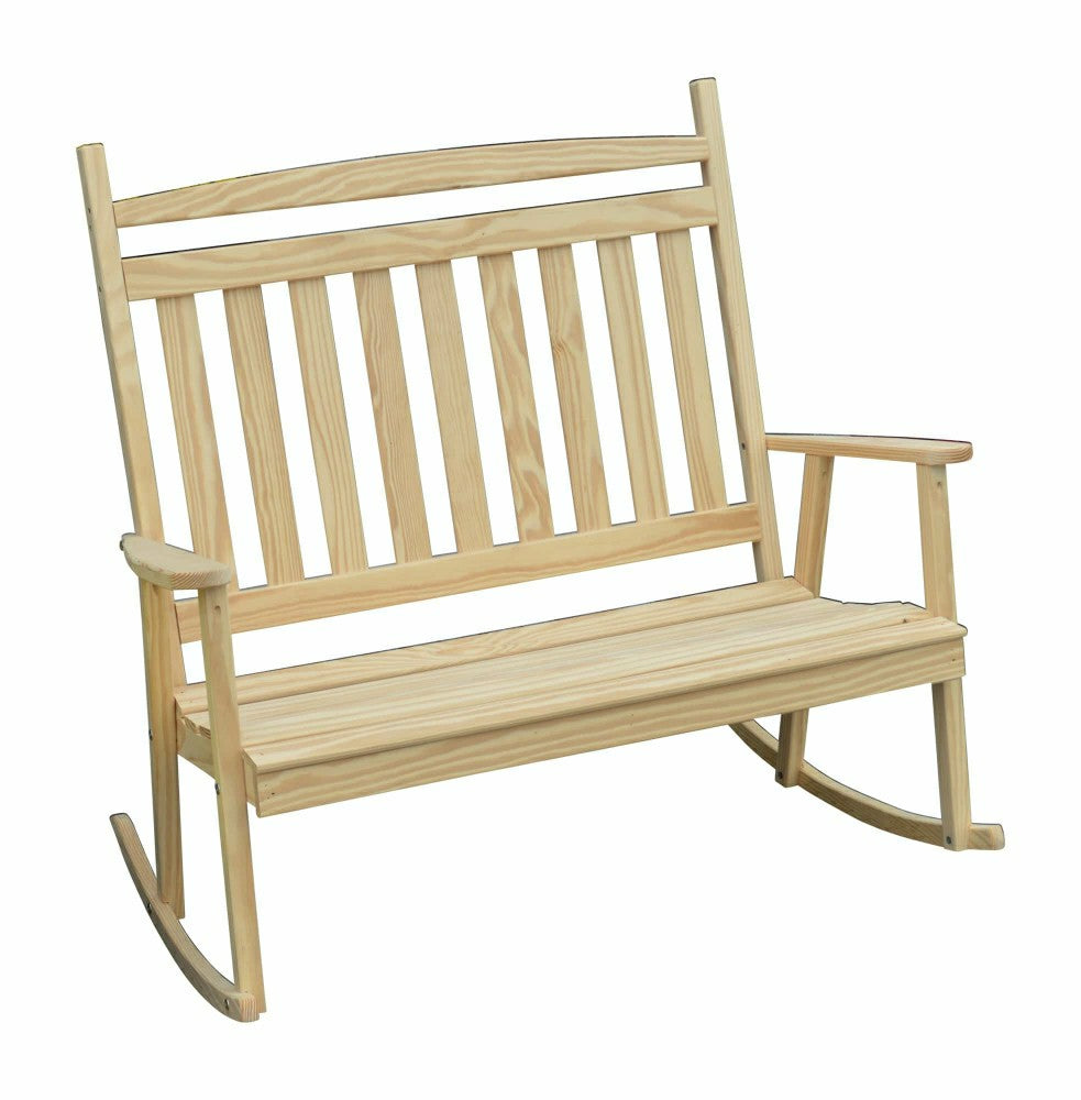 Keystone Amish Co. Classic Double Porch Rocker | Plow & Hearth